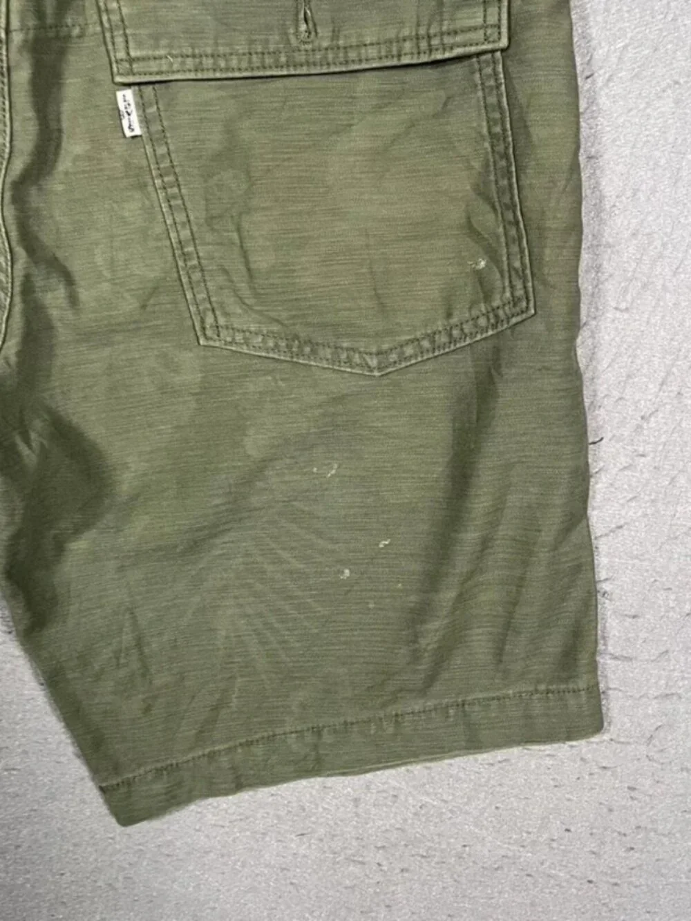 Levi’s Green Chino Shorts Cotton Casual Streetwear W31 I9